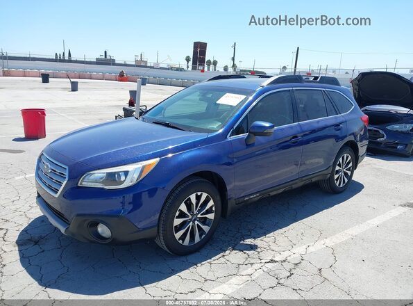 4S4BSANC6H3317654 2017 SUBARU OUTBACK Dark Blue Front left