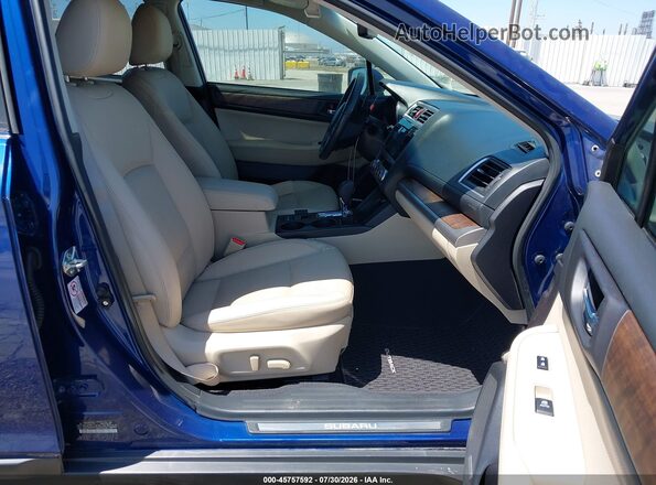 4S4BSANC6H3317654 2017 SUBARU OUTBACK Dark Blue Front interior view