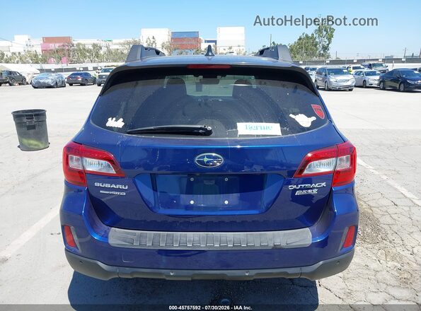 4S4BSANC6H3317654 2017 SUBARU OUTBACK Dark Blue 