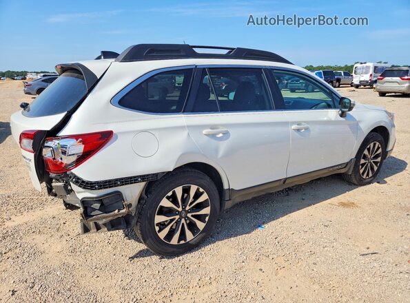 4S4BSANC6H3367003 2017 SUBARU OUTBACK White Задня права чверть