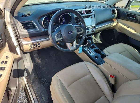 4S4BSANC6H3367003 2017 SUBARU OUTBACK White Вид панелі приладів