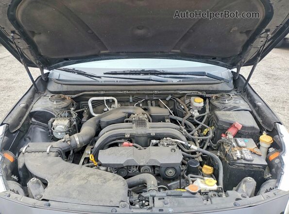 4S4BSANC6H3418256 2017 SUBARU OUTBACK Black Widok komory silnika