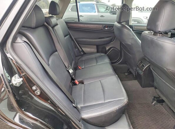 4S4BSANC6H3418256 2017 SUBARU OUTBACK Black Widok wnętrza z tyłu