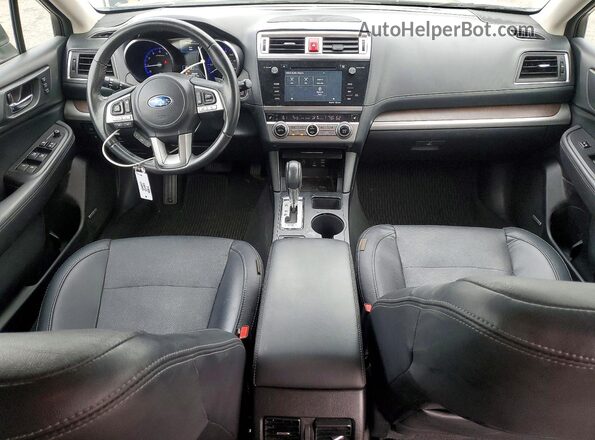 4S4BSANC6H3418256 2017 SUBARU OUTBACK Black Widok deski rozdzielczej