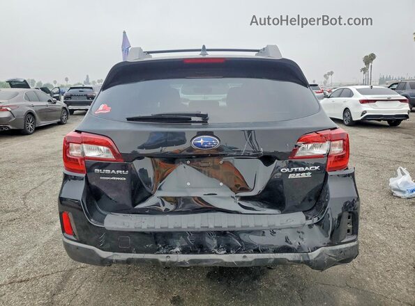 4S4BSANC6H3418256 2017 SUBARU OUTBACK Black Widok z tyłu