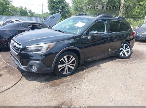 4S4BSANC6J3210190 2018 SUBARU OUTBACK Black Przód lewy