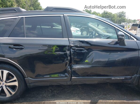4S4BSANC6J3210190 2018 SUBARU OUTBACK Black Widok z przodu