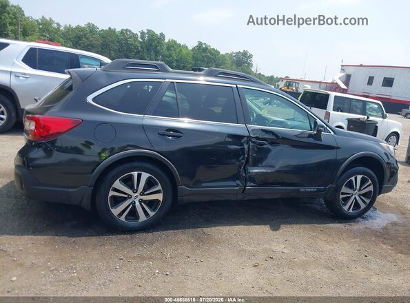4S4BSANC6J3210190 2018 SUBARU OUTBACK Black Widok wnętrza z tyłu