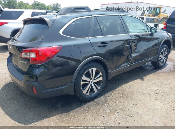 4S4BSANC6J3210190 2018 SUBARU OUTBACK Black Tył prawy