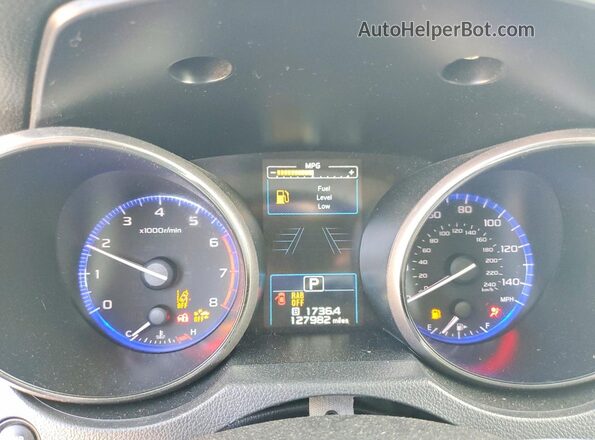 4S4BSANC6J3339191 2018 SUBARU OUTBACK White Instrument cluster view