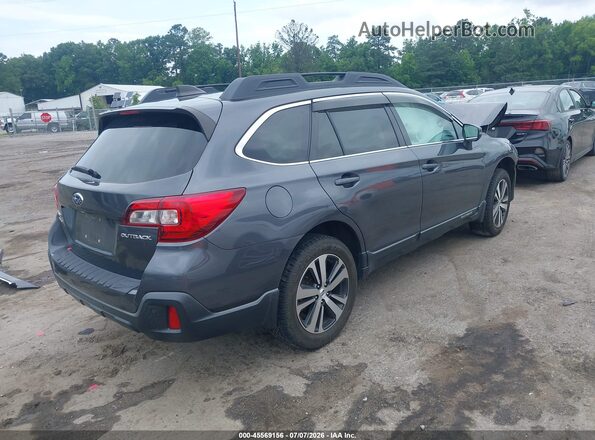 4S4BSANC6K3201474 2019 SUBARU OUTBACK Gray Հետևի աջ