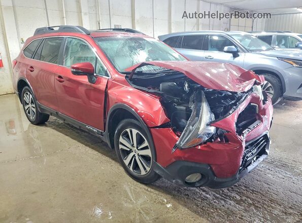 4S4BSANC6K3240968 2019 SUBARU OUTBACK Red Front right