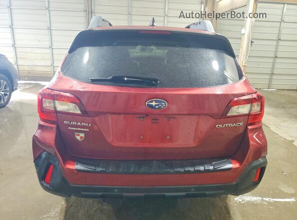 4S4BSANC6K3240968 2019 SUBARU OUTBACK Red Rear view
