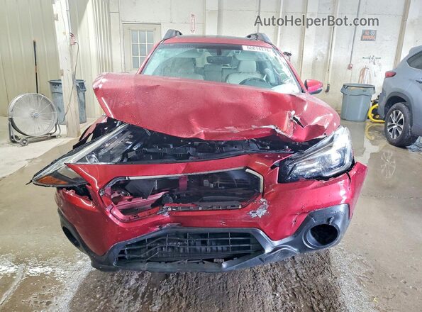 4S4BSANC6K3240968 2019 SUBARU OUTBACK Red Front view