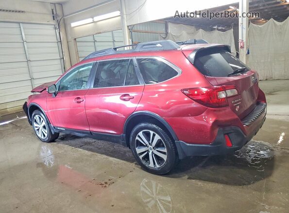 4S4BSANC6K3240968 2019 SUBARU OUTBACK Red Rear left