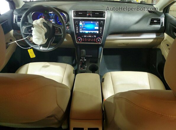4S4BSANC6K3240968 2019 SUBARU OUTBACK Red Dashboard view