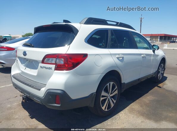 4S4BSANC6K3263425 2019 SUBARU OUTBACK White Trasero derecho