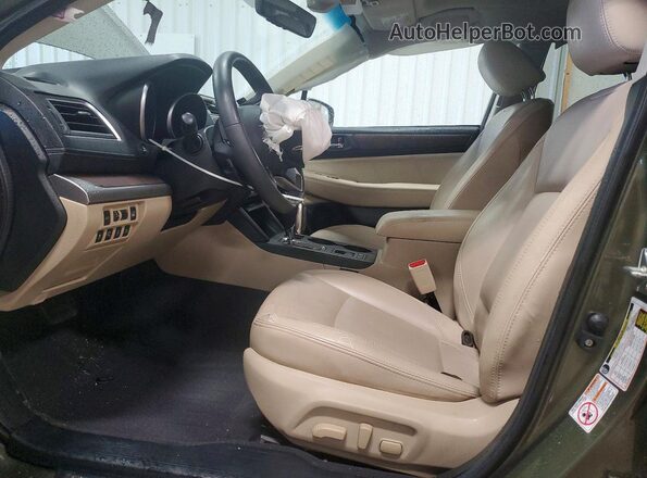 4S4BSANC6K3397125 2019 SUBARU OUTBACK Green Սալոնի դիմացի տեսք
