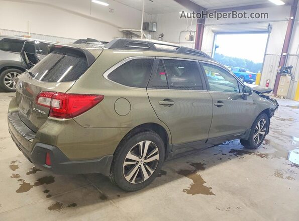 4S4BSANC6K3397125 2019 SUBARU OUTBACK Green Հետևի աջ