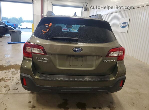 4S4BSANC6K3397125 2019 SUBARU OUTBACK Green Հետևի տեսք
