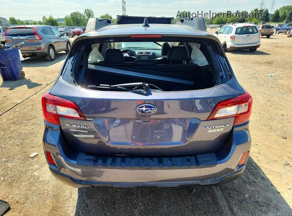 4S4BSANC7G3349933 2016 SUBARU OUTBACK Blue უკანა ხედი