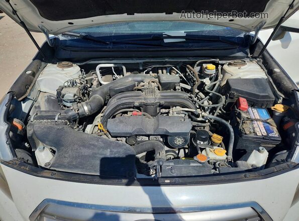 4S4BSANC7H3317906 2017 SUBARU OUTBACK White Vista interior trasera