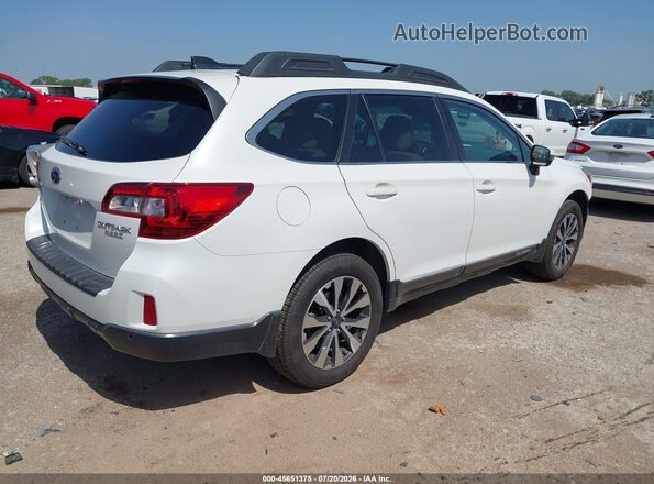 4S4BSANC7H3353269 2017 SUBARU OUTBACK White Tył prawy