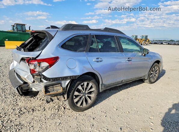 4S4BSANC7H3415057 2017 SUBARU OUTBACK Silver Trasero derecho