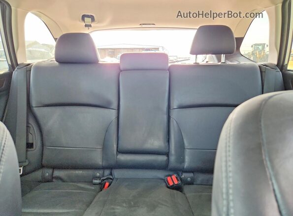 4S4BSANC7H3415057 2017 SUBARU OUTBACK Silver Vista de los asientos traseros