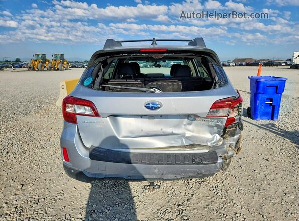 4S4BSANC7H3415057 2017 SUBARU OUTBACK Silver Vista trasera