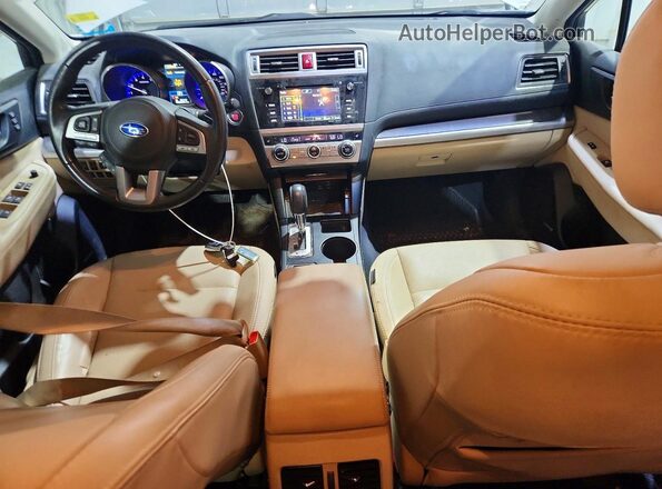 4S4BSANC7H3415110 2017 SUBARU OUTBACK White Առջևի վահանակի տեսք