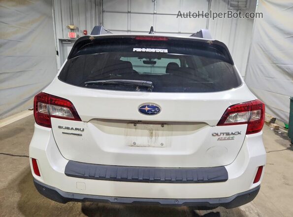 4S4BSANC7H3415110 2017 SUBARU OUTBACK White Հետևի տեսք