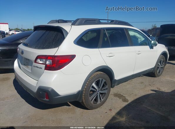 4S4BSANC7J3306040 2018 SUBARU OUTBACK White Задня права чверть