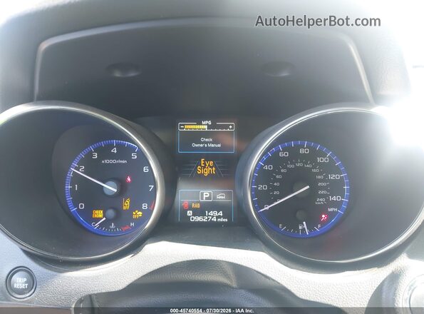 4S4BSANC7J3306040 2018 SUBARU OUTBACK White Вид задніх сидінь