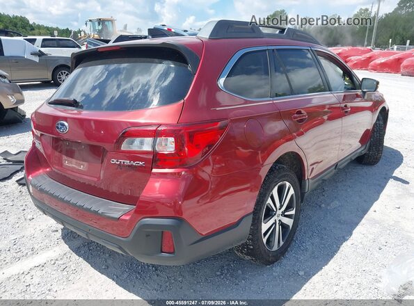 4S4BSANC7K3247881 2019 SUBARU OUTBACK Red Հետևի աջ