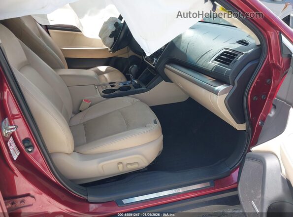 4S4BSANC7K3247881 2019 SUBARU OUTBACK Red Սալոնի դիմացի տեսք