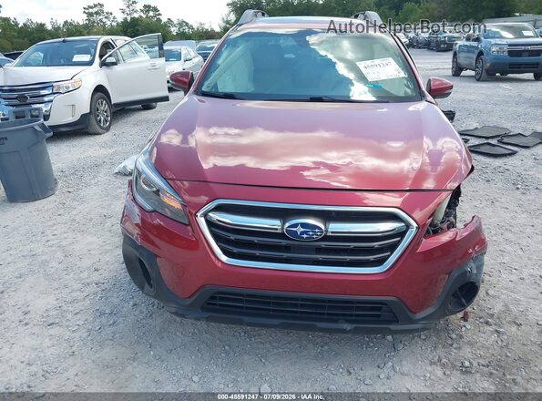 4S4BSANC7K3247881 2019 SUBARU OUTBACK Red Սալոնի հետևի տեսք