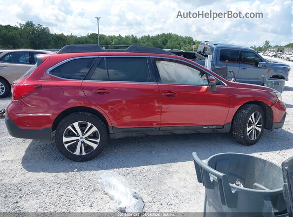 4S4BSANC7K3247881 2019 SUBARU OUTBACK Red Սալոնի 360 աստիճան տեսք