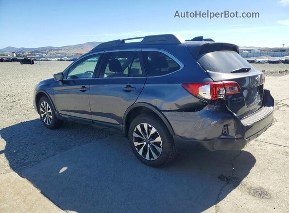 4S4BSANC8G3317783 2016 SUBARU OUTBACK Charcoal Trasero izquierdo
