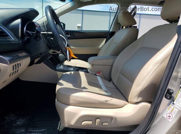 4S4BSANC8G3322210 2016 SUBARU OUTBACK Beige წინა სალონის ხედი