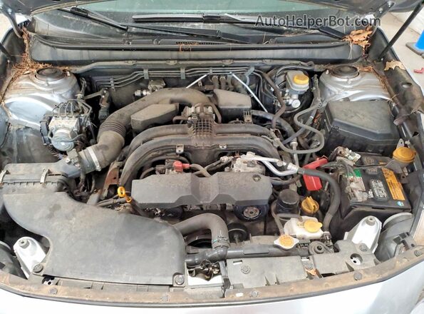 4S4BSANC8G3333336 2016 SUBARU OUTBACK Silver Widok komory silnika