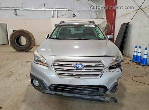 4S4BSANC8G3333336 2016 SUBARU OUTBACK Silver Widok z przodu