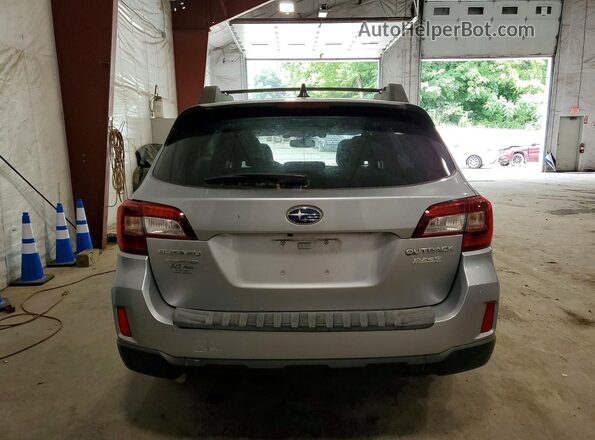 4S4BSANC8G3333336 2016 SUBARU OUTBACK Silver Widok z tyłu
