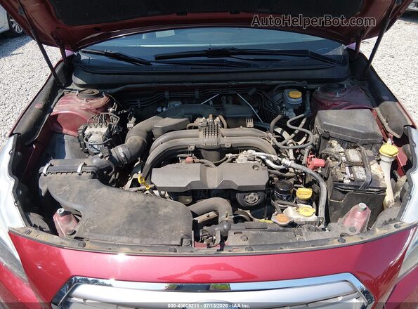 4S4BSANC8G3336530 2016 SUBARU OUTBACK Red Вид ззаду