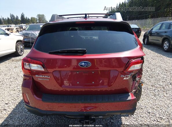 4S4BSANC8G3336530 2016 SUBARU OUTBACK Red 