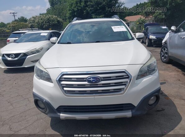 4S4BSANC8H3263466 2017 SUBARU OUTBACK White Widok z przodu