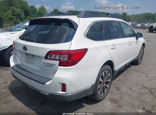 4S4BSANC8H3263466 2017 SUBARU OUTBACK White Tył prawy