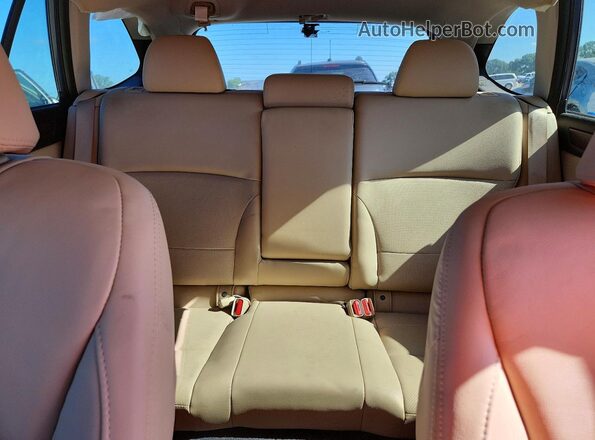 4S4BSANC8H3285743 2017 SUBARU OUTBACK Blue Widok tylnych siedzeń