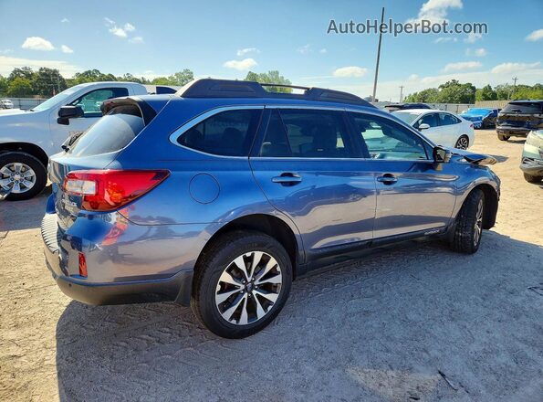 4S4BSANC8H3285743 2017 SUBARU OUTBACK Blue Tył prawy