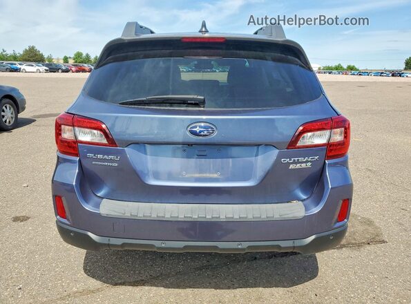 4S4BSANC8H3303707 2017 SUBARU OUTBACK Синий Вид сзади